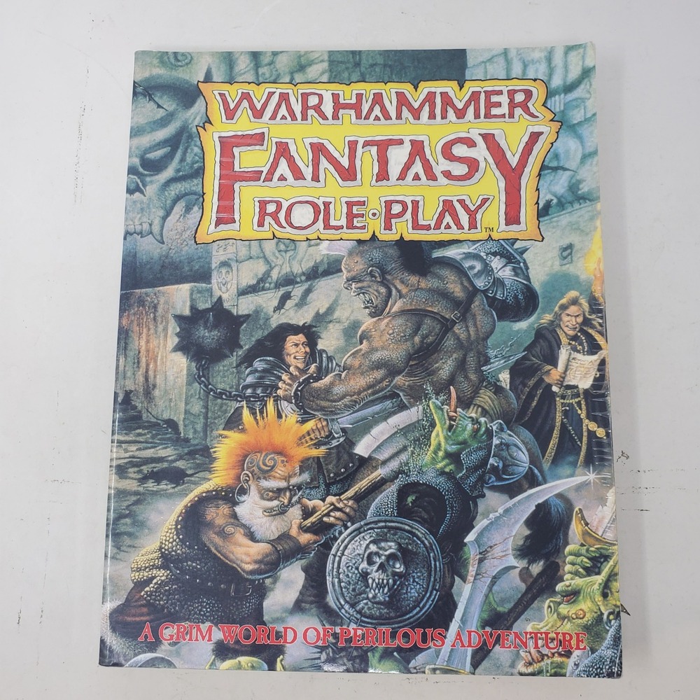 Warhammer Fantasy Roleplay Core Rulebook 1995 Hogshead Publishing Book WHFRP